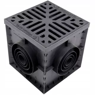 Šachta Standartpark s liatinovým roštom 300x300 mm